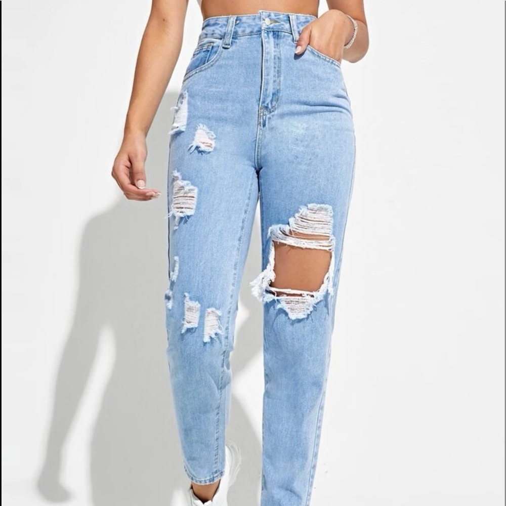 Shein high waist jeans